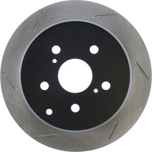 Load image into Gallery viewer, StopTech Power Slot 86-92 Supra ALL Rear Right SportStop Slotted Rotor
