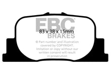 Load image into Gallery viewer, EBC 00-01 Lexus ES300 3.0 Greenstuff Rear Brake Pads

