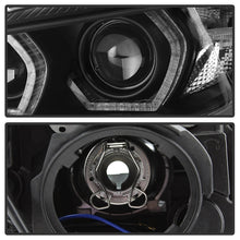 Load image into Gallery viewer, Spyder 12-14 BMW F30 3 Series 4DR Projector Headlights - LED DRL - Black (PRO-YD-BMWF3012-DRL-BK)

