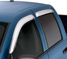 Load image into Gallery viewer, AVS 04-12 Chevy Colorado Crew Cab Ventvisor Front &amp; Rear Window Deflectors 4pc - Chrome
