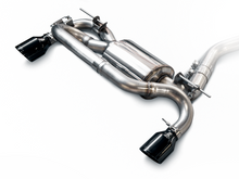 Load image into Gallery viewer, AWE Tuning BMW F22 M235i / M240i Touring Edition Axle-Back Exhaust - Diamond Black Tips (102mm)
