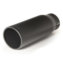 Load image into Gallery viewer, Banks Power Tailpipe Tip Kit - SS Round Straight Cut - Black - 3.5in Tube - 4.38in X 12in
