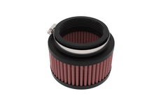 Load image into Gallery viewer, K&amp;N Universal Clamp-On Air Filter 2.25in Flange ID 3.5in OD 2in Height
