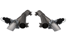 Load image into Gallery viewer, QTP 2018+ Jeep Grand Cherokee Trackhawk 2.75in 304SS Aggressor Cutout Dual Mid Pipes
