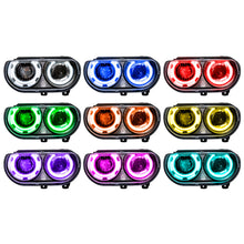 Load image into Gallery viewer, Oracle 08-14 Dodge Challenger SMD HL (HID Style) - ColorSHIFT w/ 2.0 Controller
