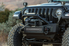 Load image into Gallery viewer, Go Rhino 07-20 Jeep Wrangler JL/JLU/JK/JKU/Gladiator JT Rockline Front Stubby Bumper w/ Overrider
