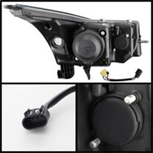 Load image into Gallery viewer, Spyder Chevy Cruze 11-14 Projector Headlights Light Tube DRL Blk PRO-YD-CCRZ11-LTDRL-BK

