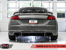 Load image into Gallery viewer, AWE Tuning 18-19 Audi TT RS 2.5L Turbo Coupe 8S/MK3 SwitchPath Exhaust w/Diamond Black RS-Style Tips
