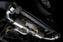 Load image into Gallery viewer, AWE Tuning 07-18 Jeep Wrangler JK/JKU 3.6L Tread Edition Axle-Back Dual Exhaust - Chrome Silver Tips
