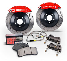 Load image into Gallery viewer, StopTech 15-18 Audi A3 Front BBK w/Black ST-41 Calipers 328x25mm Slotted Rotors
