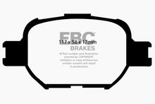 Load image into Gallery viewer, EBC 04-10 Scion TC 2.4 Greenstuff Front Brake Pads
