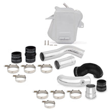 Load image into Gallery viewer, Mishimoto 11-16 Ford 6.7L Powerstroke Air-To-Water Intercooler Kit - Wrinkle Silverw/ Polished Pipes
