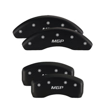 Load image into Gallery viewer, MGP 4 Caliper Covers Engraved Front &amp; Rear MGP Red finish silver ch
