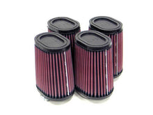 Load image into Gallery viewer, K&amp;N 2-1/8in FLG O/S 4in X 3in 5in H OVAL (4 PER BOX) Universal Clamp-On Air Filter
