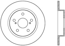 Load image into Gallery viewer, StopTech 11-13 Scion tC Rear Slotted Left Sport Brake Rotor
