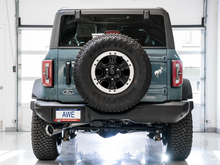 Load image into Gallery viewer, AWE Tuning 2021+ Ford Bronco 0FG Single Rear Exit Exhaust w/Chrome Silver Tip &amp; Bash Guard

