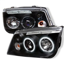 Load image into Gallery viewer, Spyder Volkswagen Jetta 99-05 Projector Headlights CCFL Halo Blk PRO-YD-VJ99-CCFL-BK
