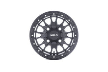 Load image into Gallery viewer, Weld UTV RF Series Raptor U500 14x10 Raptor Beadlock 4x136 5BS Satin BLK
