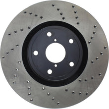 Load image into Gallery viewer, StopTech 05-17 Subaru WRX Cryo Drilled Sport Left Front Rotor
