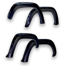 Load image into Gallery viewer, EGR 11-15 Ford Super Duty Bolt-On Look Color Match Fender Flares - Set - Carbon Black
