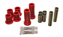 Load image into Gallery viewer, Energy Suspension 72-78 Ford Red Front End Control Arm Bushing Set
