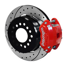 Load image into Gallery viewer, Wilwood Dynapro Low-Profile 11.00in P-Brake Kit Dust Seal 2.36in Offset - Drilled Red
