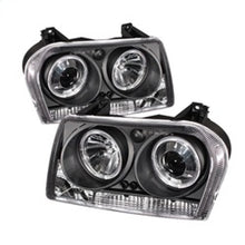 Load image into Gallery viewer, Spyder Chrysler 300 05-08 Projector Headlights LED Halo LED Blk (Not Included) PRO-YD-C305-HL-BK
