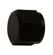 Load image into Gallery viewer, DeatschWerks 8AN Female Flare Cap - Anodized Matte Black
