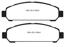 Load image into Gallery viewer, EBC 08+ Toyota Venza 2.7 Redstuff Front Brake Pads
