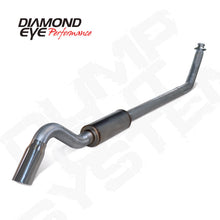 Load image into Gallery viewer, Diamond Eye 4in SS TURBO BACK SGL DUMP OUT 98.5-02 DODGE INCLUDING TIP NO MFLR
