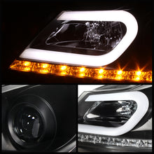 Load image into Gallery viewer, Spyder Mercedes Benz W204 C-Class 12-13 Projector Halogen Model- DRL Blk PRO-YD-MBW20412-DRL-BK
