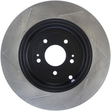 Load image into Gallery viewer, StopTech Power Slot 10 Hyundai Genesis Coupe Track Rear Left Slotted Rotor
