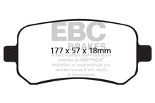 Load image into Gallery viewer, EBC 04-07 Ford Freestar 3.9 Greenstuff Front Brake Pads
