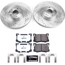 Load image into Gallery viewer, Power Stop 15-16 Hyundai Genesis Front Z26 Street Warrior Brake Kit
