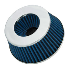 Load image into Gallery viewer, Spectre Adjustable Conical Air Filter 2-1/2in. Tall (Fits 3in. / 3-1/2in. / 4in. Tubes) - Blue
