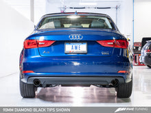 Load image into Gallery viewer, AWE Tuning Audi 8V A3 Touring Edition Exhaust - Dual Outlet Chrome Silver 90 mm Tips
