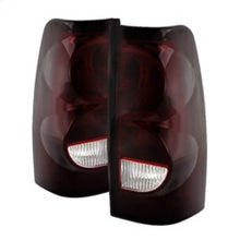 Load image into Gallery viewer, Xtune Chevy Silverado 1500-2500-3500 03-06 OEM Style Tail Lights Red Smoked ALT-JH-CS03-OE-RSM
