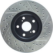 Load image into Gallery viewer, StopTech 03-08 Pontiac Vibe / 05-09 Scion tc Right Front Slotted &amp; Drilled Rotor

