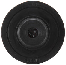 Load image into Gallery viewer, K&amp;N Rubber Base Chrome Top Push-In Crankcase Vent Filter 3in OD x 2-1/2in H.
