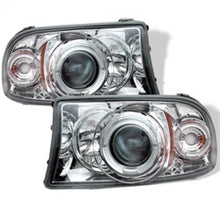 Load image into Gallery viewer, Spyder Dodge Dakota 97-04/Durango 98-03 1PC Projector Headlights LED Halo LED Chrm PRO-YD-DDAK97-C
