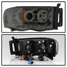 Load image into Gallery viewer, Spyder Dodge Ram 1500 02-05/Ram 2500 03-05 Projector Headlights LED Halo LED Smke PRO-YD-DR02-HL-SMC
