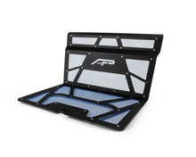Load image into Gallery viewer, Agency Power 14-18 Polaris RZR XP 1000 / XP Turbo Vented Engine Cover - Matte Black/Blue Mesh
