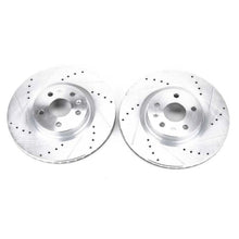 Load image into Gallery viewer, Power Stop 08-14 Cadillac CTS Front Evolution Drilled &amp; Slotted Rotors - Pair
