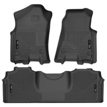 Load image into Gallery viewer, Husky Liners 19-21 RAM 2500/3500 Mega Cab Weatherbeater Front and 2nd Seat Floor Liners - Black
