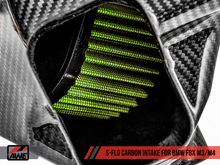 Load image into Gallery viewer, AWE Tuning BMW F8x M3/M4 S-FLO Carbon Intake

