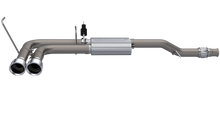 Load image into Gallery viewer, QTP 14-18 Chevy Silverado 1500 4.8L/5.3L EC/CC SB 304SS Screamer Cat-Back Side Exit w/4.5in Tips
