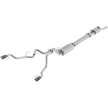 Load image into Gallery viewer, Ford Racing 2017 F150 Raptor 3.5L Sport Cat-Back Exhaust System Dual Rear Exit w/ Carbon Fiber Tips
