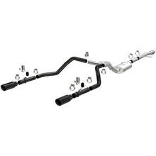 Load image into Gallery viewer, MagnaFlow 2019 Chevy Silverado 1500 V8 5.3L/V6 4.3L Street Series Dual Exit Exhaust w/ Black Tips

