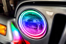 Load image into Gallery viewer, Oracle Jeep Wrangler TJ 97-06 LED Waterproof Halo Kit - ColorSHIFT
