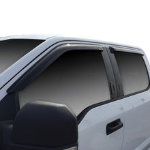 Load image into Gallery viewer, Westin 2015-2018 Ford F-150 SuperCrew Wade Slim Wind Deflector 4pc - Smoke
